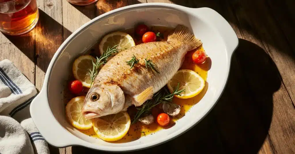 Recette irrésistible de dorade au four