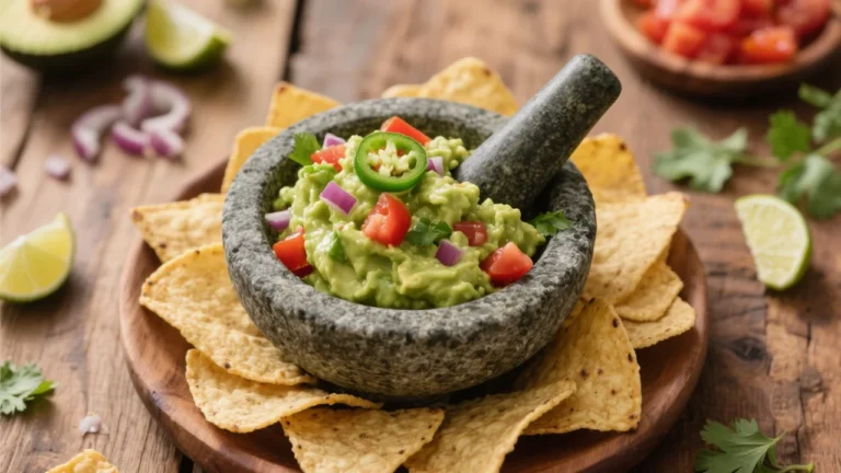 Guacamole Traditionnel : Recette Authentique Mexicaine