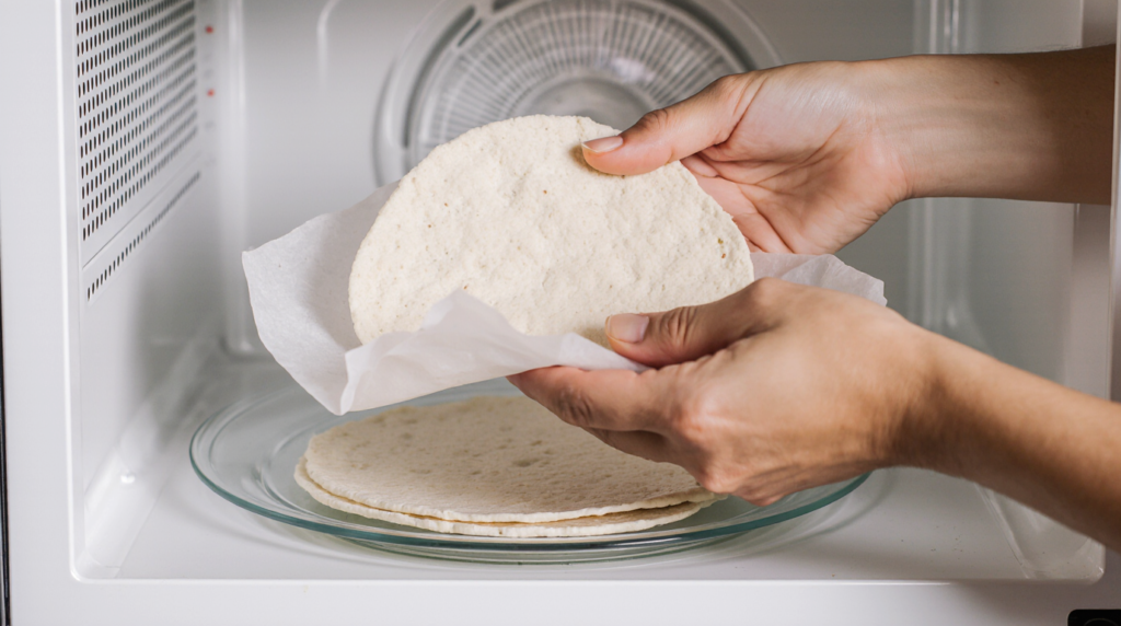 Burrito au poulet maison, garni de morceaux de poulet grillé, riz, haricots noirs, poivrons, fromage fondu et sauce crémeuse, enveloppé dans une tortilla moelleuse et dorée, servi avec des accompagnements mexicains.