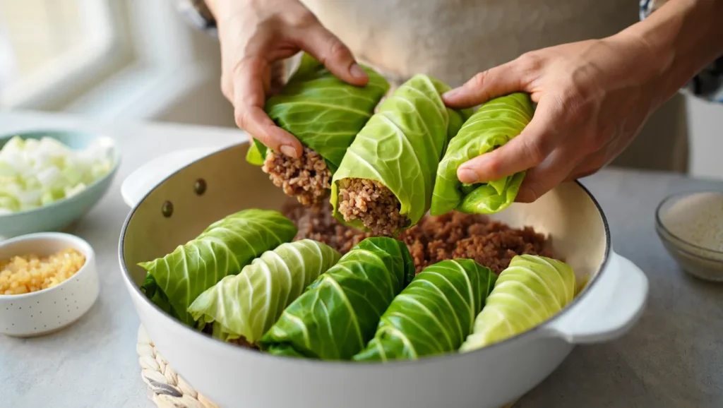 Un carrot cake moelleux et doré, décoré d’un généreux glaçage crémeux au fromage frais. Le gâteau est parsemé de noisettes concassées ou de zestes d’orange pour une touche élégante. Servi en tranches épaisses sur une assiette blanche ou un plateau en bois, ce dessert est parfait pour un goûter gourmand ou une table de fête. Les carottes râpées apportent une texture humide et savoureuse, tandis que les épices douces comme la cannelle ajoutent une chaleur réconfortante.