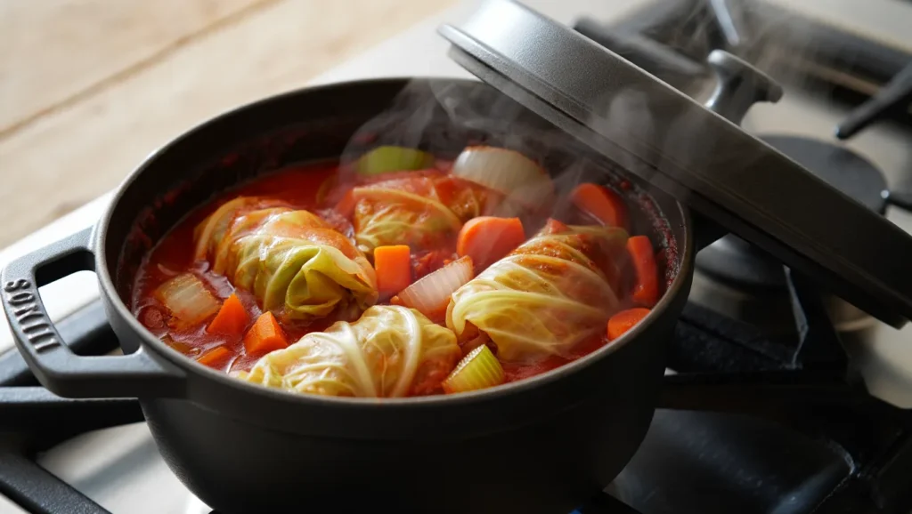 Un carrot cake moelleux et doré, décoré d’un généreux glaçage crémeux au fromage frais. Le gâteau est parsemé de noisettes concassées ou de zestes d’orange pour une touche élégante. Servi en tranches épaisses sur une assiette blanche ou un plateau en bois, ce dessert est parfait pour un goûter gourmand ou une table de fête. Les carottes râpées apportent une texture humide et savoureuse, tandis que les épices douces comme la cannelle ajoutent une chaleur réconfortante.