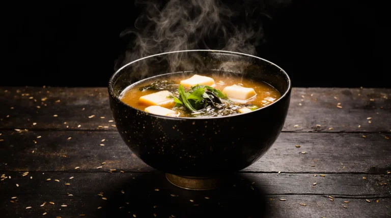 Soupe Miso Express : Recette Facile