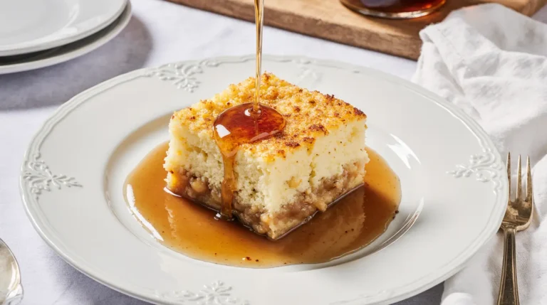 Pouding Chômeur à l’Érable