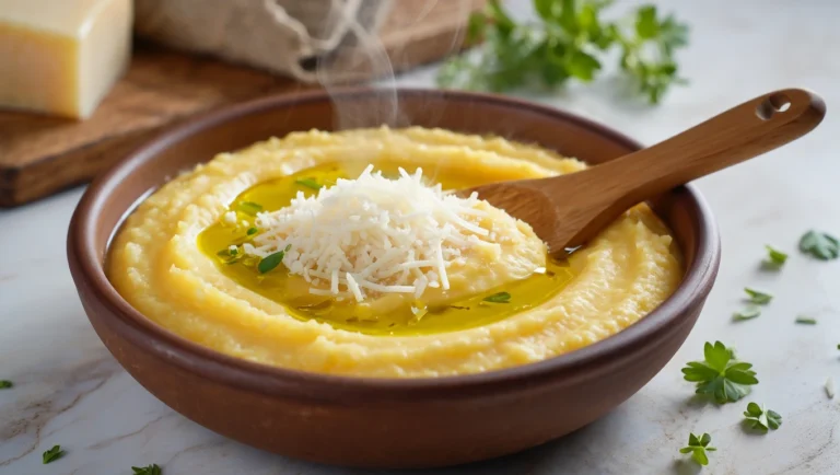 Polenta crémeuse : recette italienne