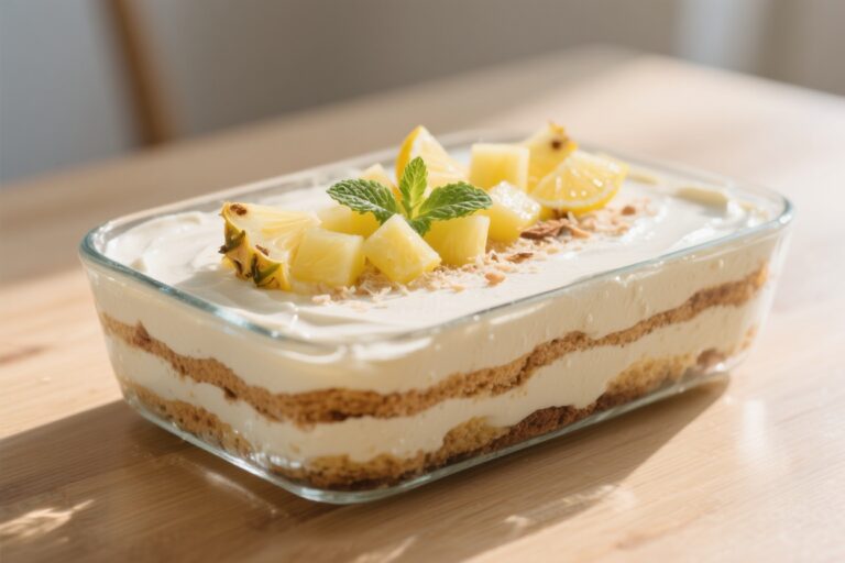 Tiramisù à l’Ananas