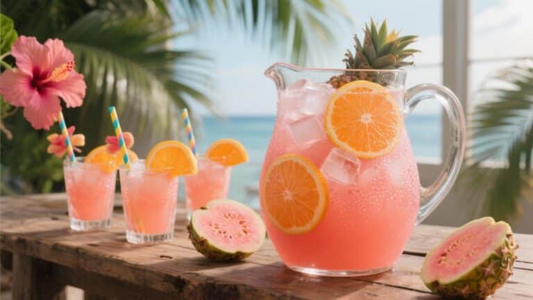 Punch Sans Alcool Goyave, Ananas, Orange