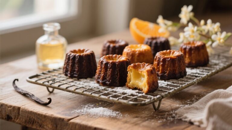 Cannelés Vanille et Fleur d&rsquo;Oranger