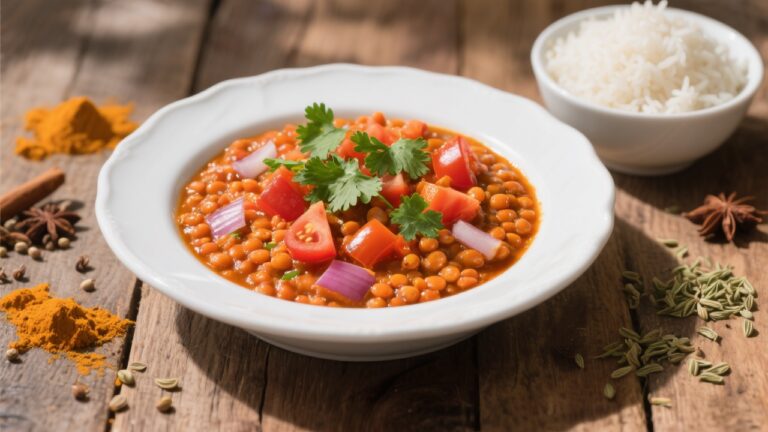 Lentilles Corail au Curry : Recette Facile et Savoureuse en 25 Minutes