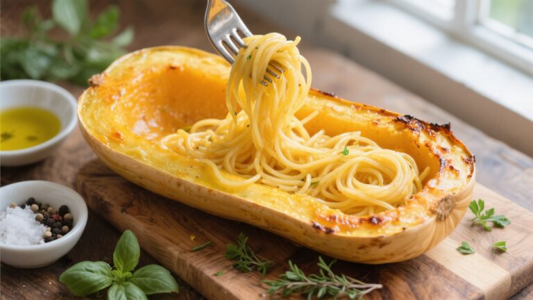 Courge Spaghetti Rôtie