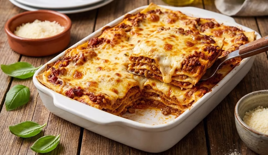 Recette lasagnes bolognaise